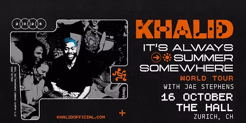Khalid \u2022 The Hall \u2022 16.10.2026