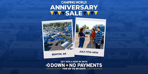 Camping World Anniversary Sale