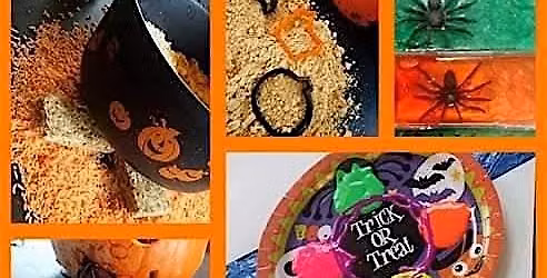 Halloween is coming.... Messy play and slime