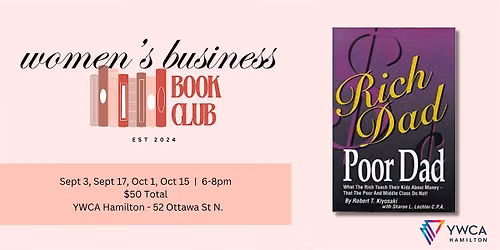 Women\u2019s Business Book Club - Rich Dad Poor Dad