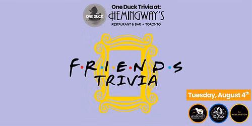 Friends Trivia (1st Night)