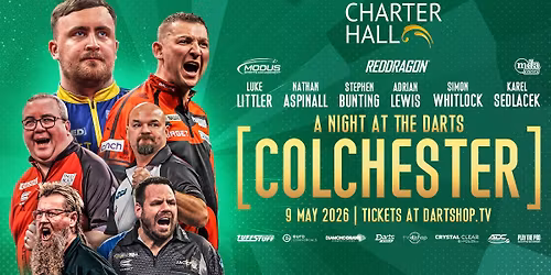 A night at the darts - Colchester 2026