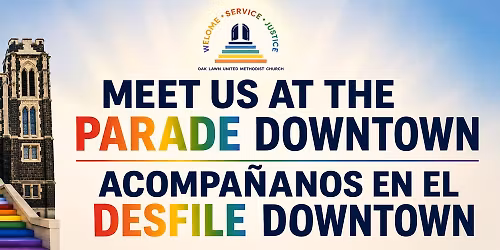 Follow OLUMC to the Pride Parade | Sigue a OLUMC al Desfile del Orgullo
