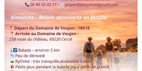Balade familiale dans les vignes