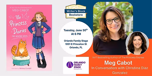 The Princess Diaries: The Graphic Novel Launch with Meg Cabot!
