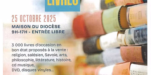 Braderie de livres 2025 ANNECY
