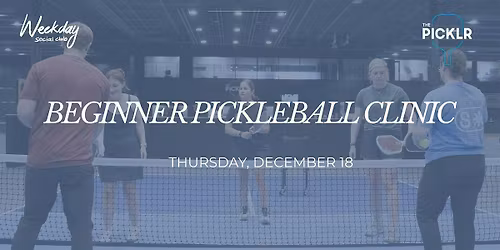 Beginner Pickleball Clinic and Social