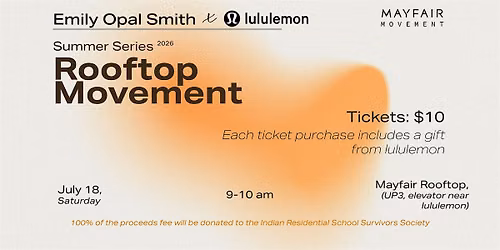 Rooftop Movement at Mayfair Shopping Centre | lululemon Summer Series