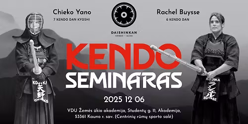 Kendo Seminaras su Chieko Yano 2025