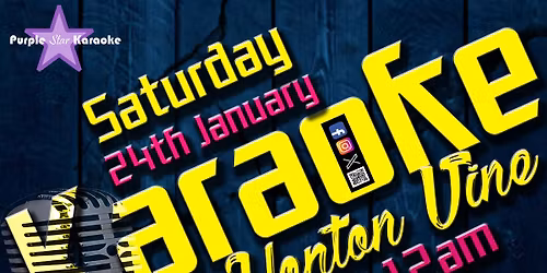 Karaoke at The Hopton Vine