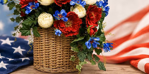 Clara Belle Patriotic Basket Class \ud83c\uddfa\ud83c\uddf8