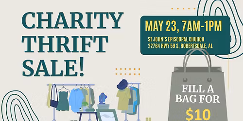 THRIFT SALE! Fill a Bag for $10