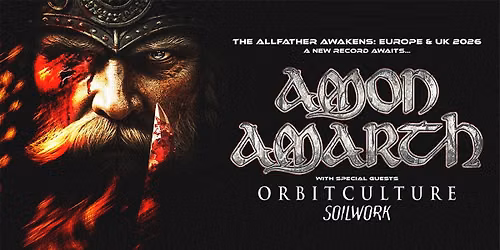 Amon Amarth - The Allfather Awakens - Europe & UK 2026 | M\u00fcnchen