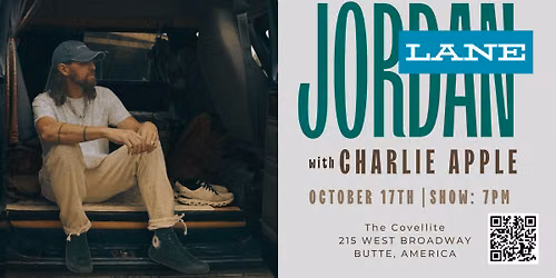 Jordan Lane with Charlie Apple