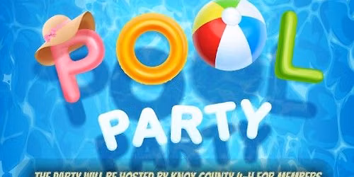 Knox County 4-H Pool Party