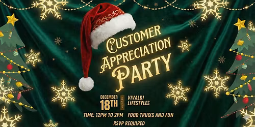 Vivaldi Lifestyles - Customer Appreciation Party