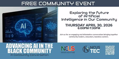 Advancing AI in the Black Community-A Community Conversation