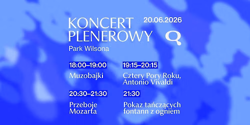 Park pe\u0142en muzyki - koncert plenerowy