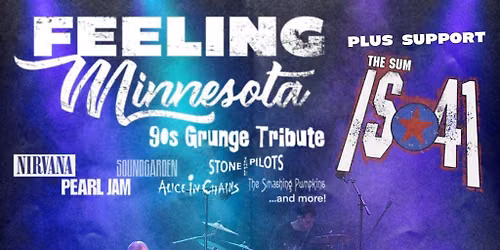 Feeling Minnnesota - 90s Grunge Tribute - The Flapper Birmingham