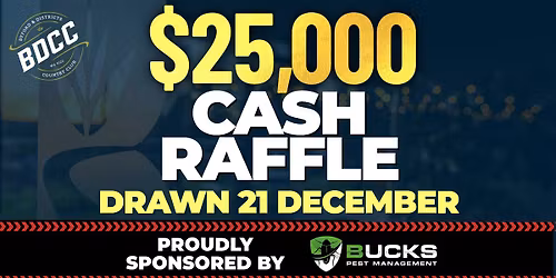 $25,000 Cash Raffle 