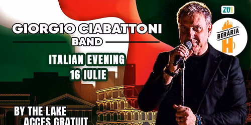 Italian Evening cu Giorgio Ciabattoni & band