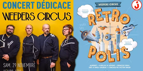 Concert d\u00e9dicace du Weepers Circus \u00e0 Toulon