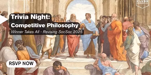 Socratic Society Week 10 Trivia Night: Competitive Philosophy