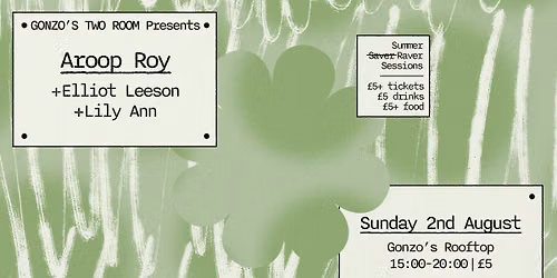 Rooftop Sunday Sessions w Aroop Roy