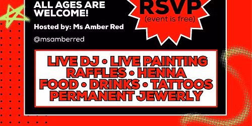Ms Amber Red Studio Arts District Grand Opening