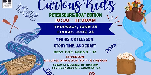 June Curious Kids: Petersburg Boat Edition