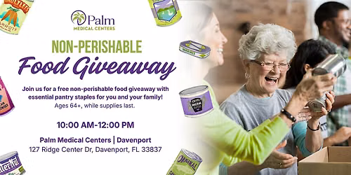 Non-Perishable Food Giveaway