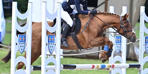 Four Burrow Pony Club Open Showjumping with qualifiers for mini champs for members