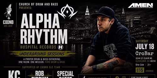 Church of Drum and Bass Presents: Alpha Rhythm