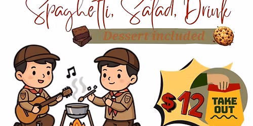 🍝 Troop 1957 Spaghetti Dinner Fundraiser🍝
