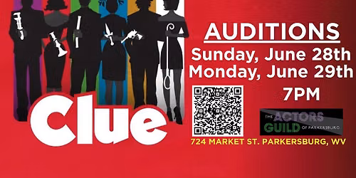 AUDITIONS- Clue: on Stage!