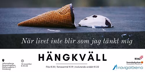 H\u00c4NGKV\u00c4LL med Navigat\u00f6rerna: N\u00e4r livet inte blir som jag t\u00e4nkt mig