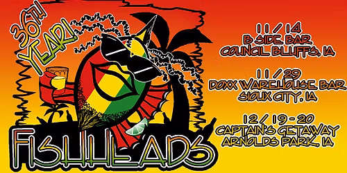 Fishheads at Doxx Warehouse Bar - Saturday, November 29