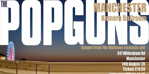 The Popguns Live in Manchester