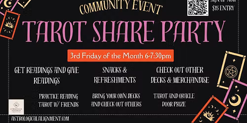 \u273a Tarot Share | Community Gathering 