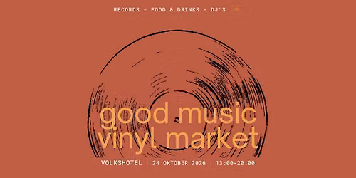 Good Music Vinyl Market ADE Special