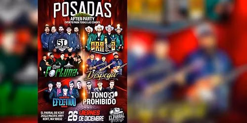 POSADA AFTER PARTY - QUINTA LEGION, CLAVE FORTUNA & MAS