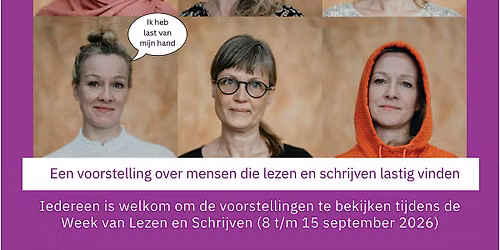 Theatervoorstelling Tussen de regels
