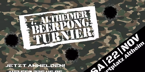 7. ALTHEIMER BEERPONG-TURNIER