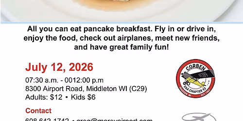 +Annual EAA Chapter 93 Community Outreach Pancake Breakfast & Fly-In