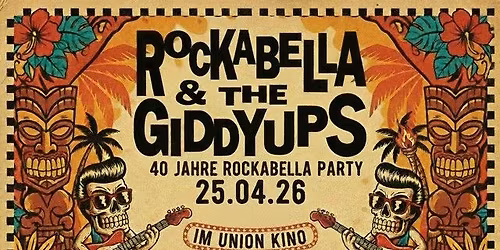 Rockabella & The Giddyups "40 Jahre Rockabella Party" + support: The Lazy Bones