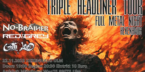 Triple Headliner Tour - Full Metal Night