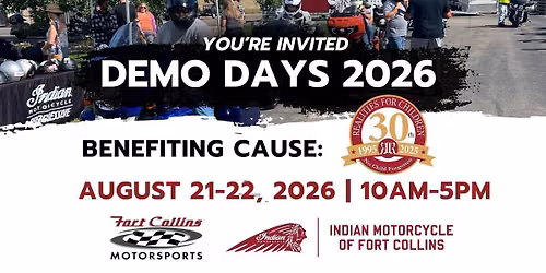  Indian Motorcycle Demo Days 2026