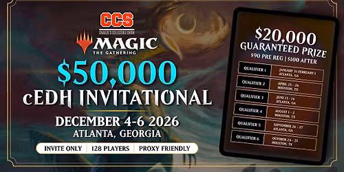 CCS $50,000 cEDH Invitational