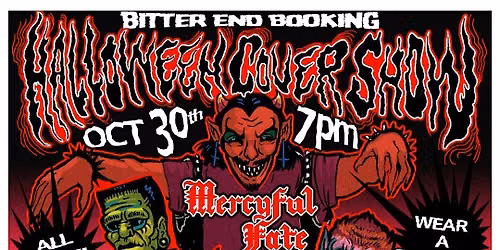 Bitter End Booking Halloween Cover Show