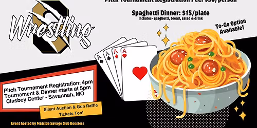 Pitch & Pasghetti - SHS Wrestling Fundraiser